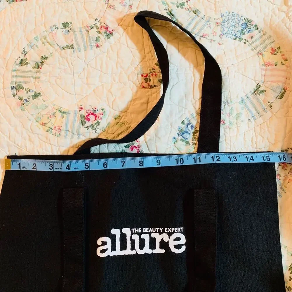 BRAND NEW LARGE ALLURE MAGAZINE GRAPHIC TOTE